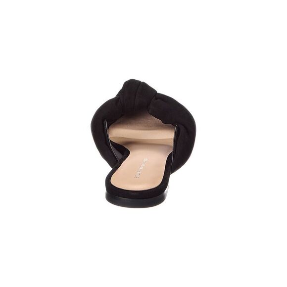 Stuart Weitzman Solange Suede Mule, Black - Picture 3 of 5